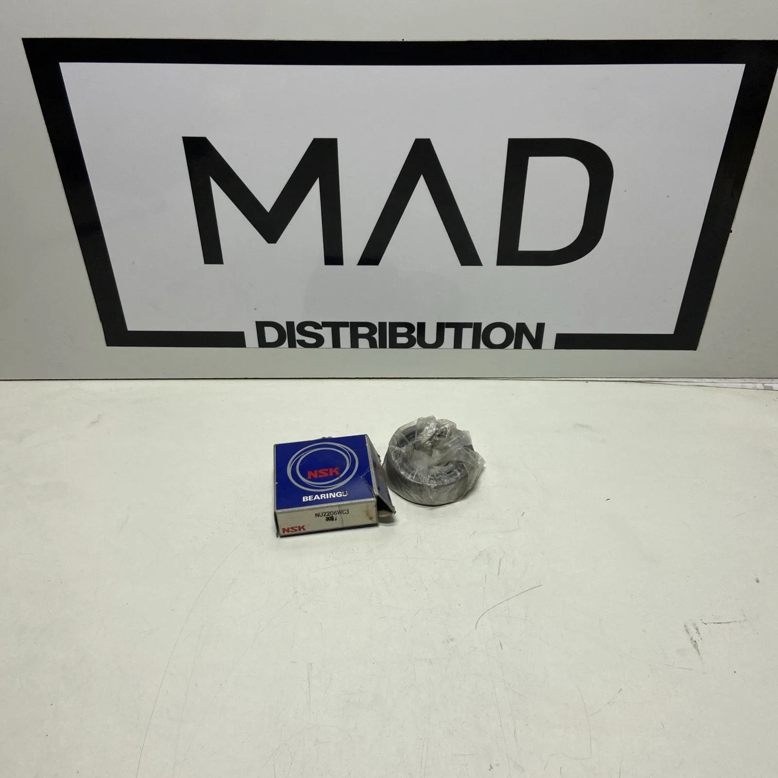 NSK NU2206W Bearing - Steel, MPN NU2206W