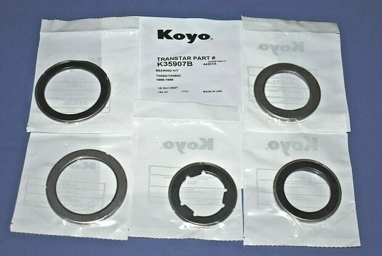 GM TH250 TH350 TH350C 5 Piece Transmission Thrust Bearing Kit 1969 - 1986 Sonnax