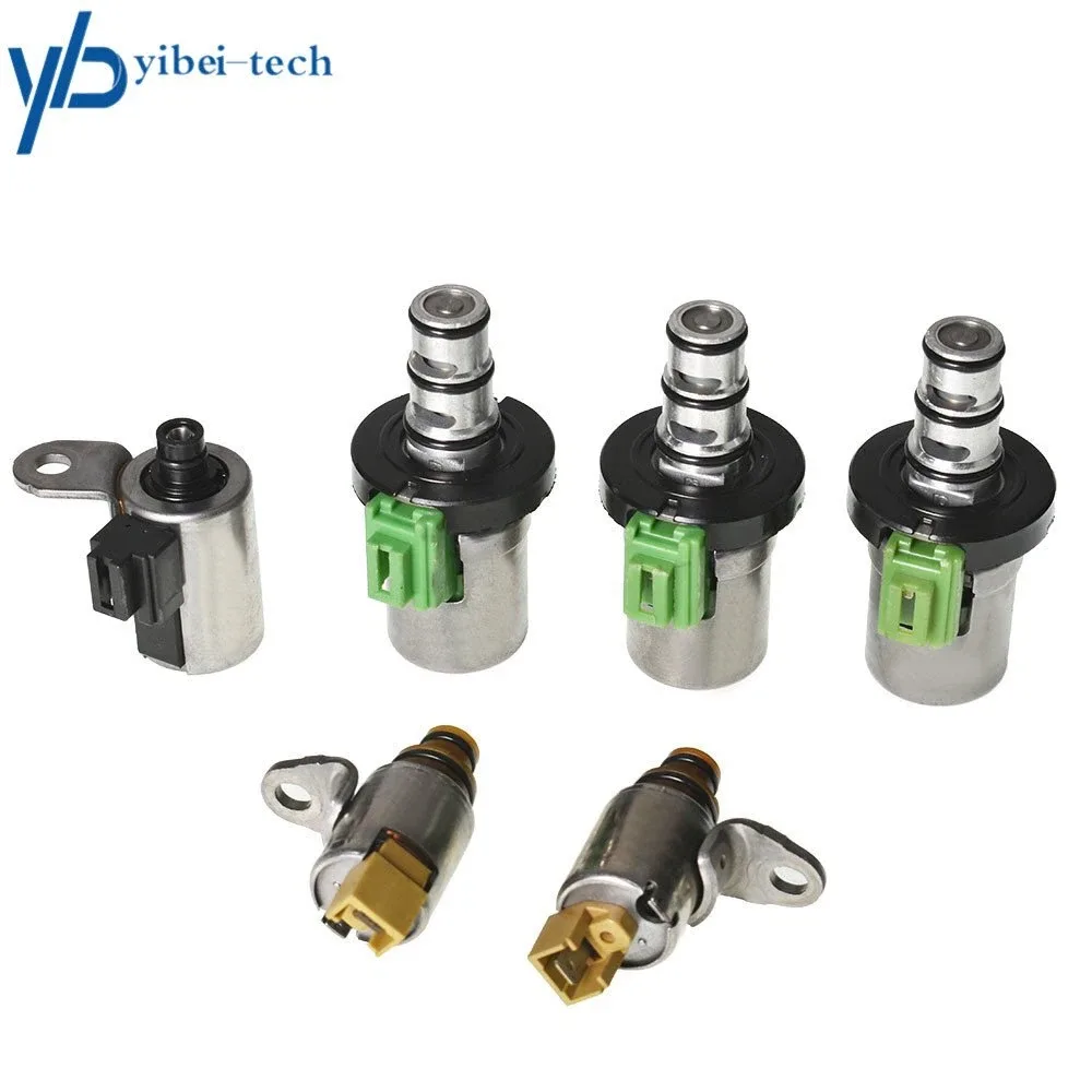6Pcs 4F27E Transmission Solenoid Shift 2 PWM 3 EPC for Ford Focus Mazda 2 3 CX-7 image 2