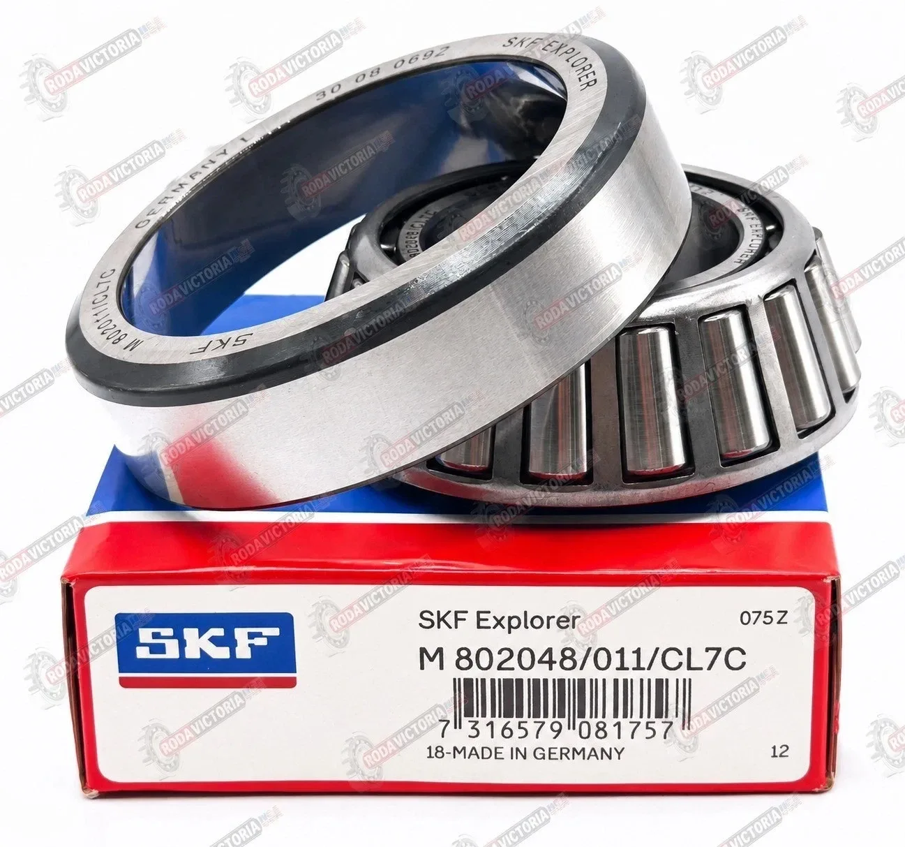 SKF Differential Pinion Bearing M802048/011 - 41.28x82.55x26.54 mm image 2