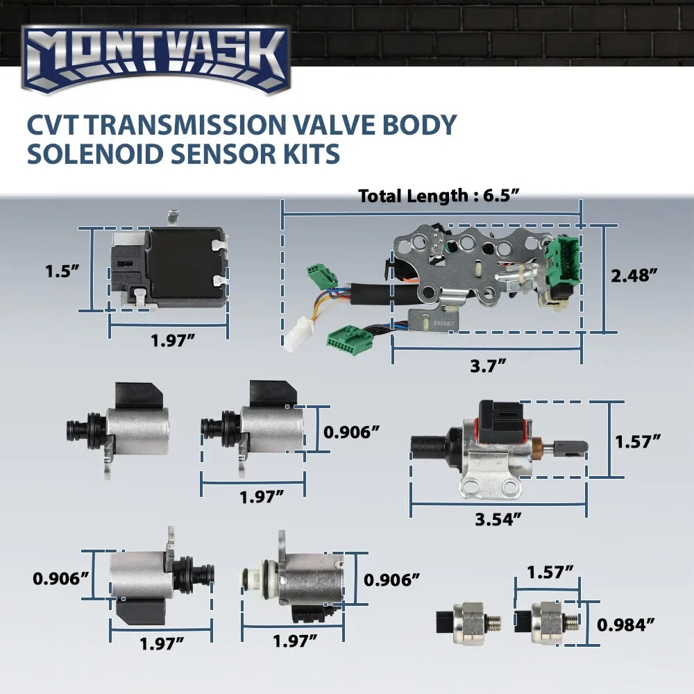 JF011E CVT Shift Solenoid Kit Fit for Nissan Altima, Rogue — mmo515256 image 3