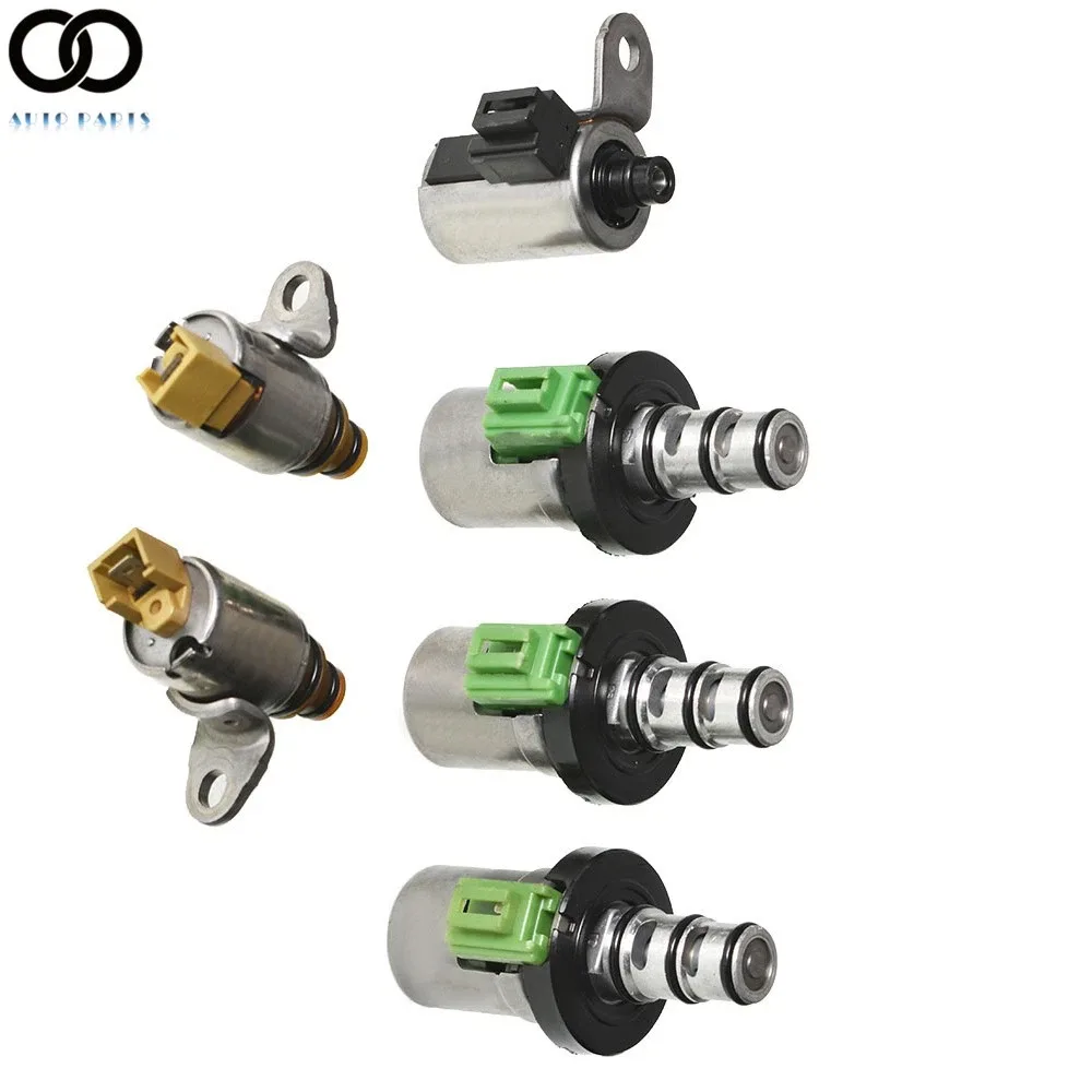 6PCS Transmission Shift EPC PWM Solenoid 4F27E For Ford Focus Mazda 2 3 5 6 CX-7