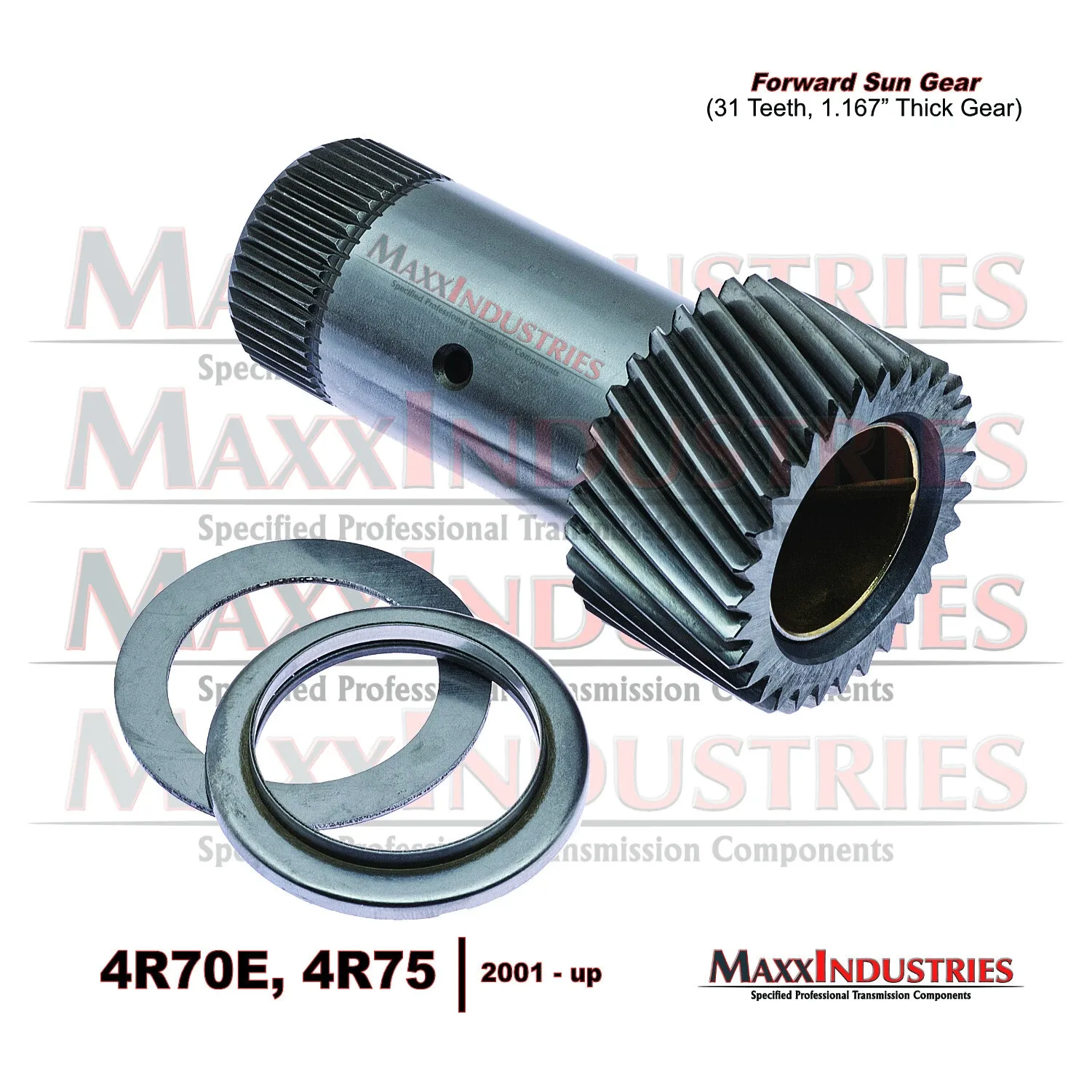 4R70W/4R75 Sun Gear with Bearing 31‑Teeth 1.167 Upgrade Kit MPN 46186A image 3