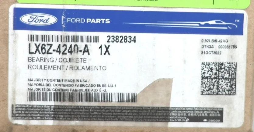 2022-2024 Ford Maverick HF45 Auto Transmission Bearing LX6Z-4240-A image 2