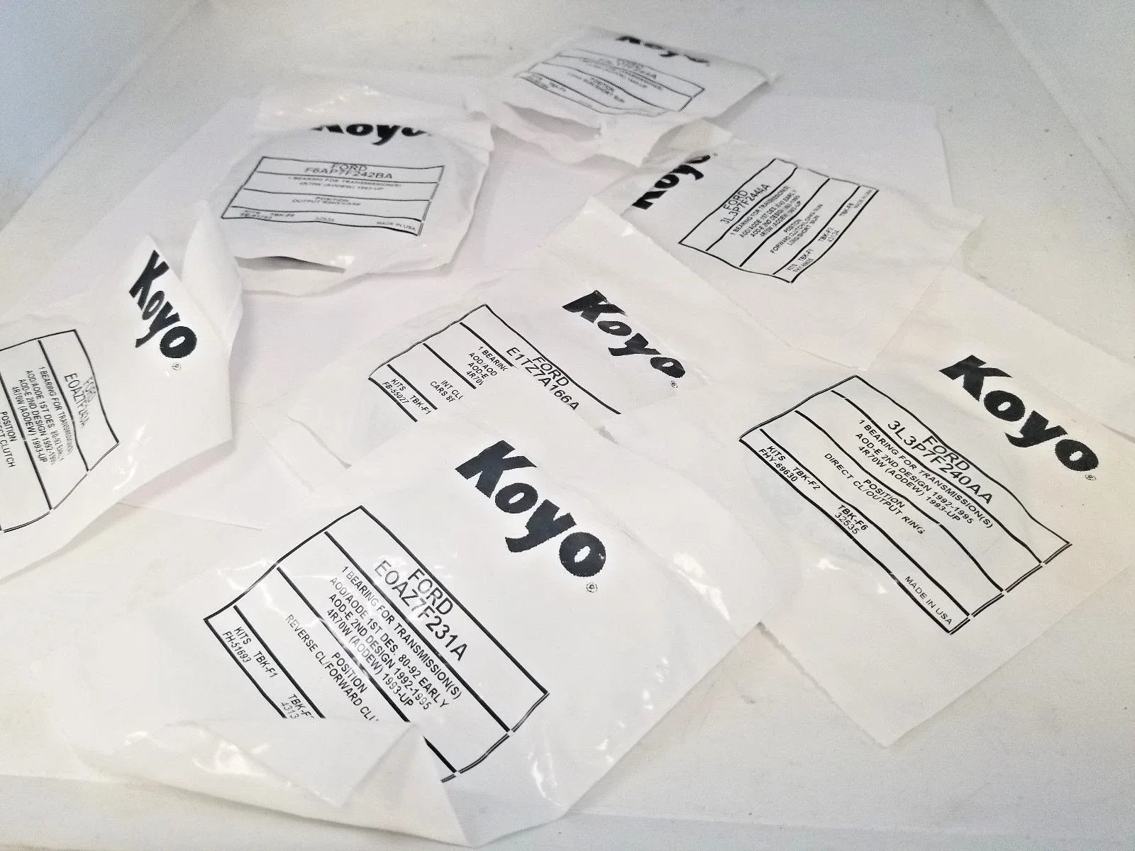 1993-2002 (and some 2003) AODE / 4R70W Thrust Bearing Kit - KOYO k76906b image 3