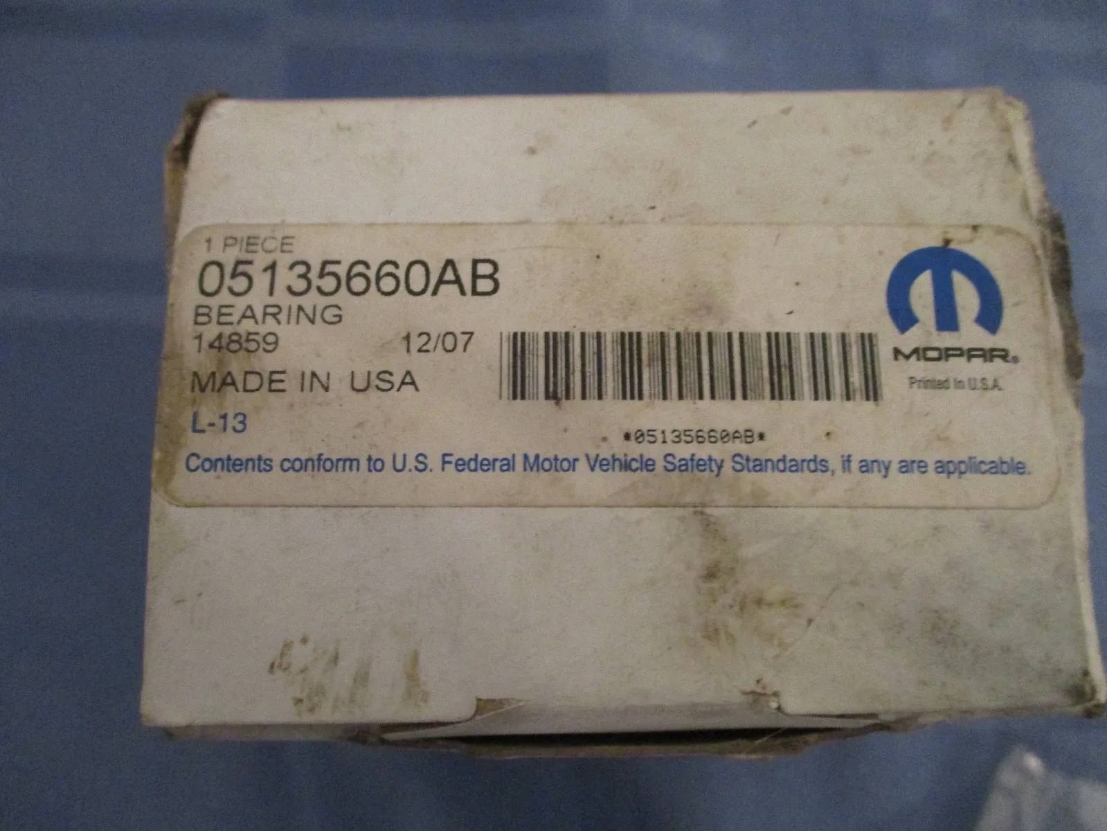 2005-2010 Jeep Commander & Grand Cherokee Differential Side Bearing Kit 05135660AB