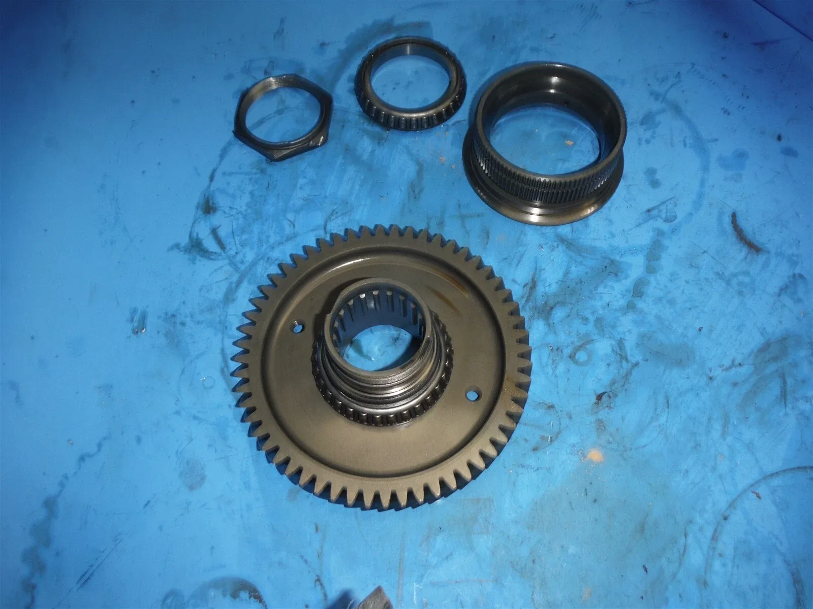 Aisan Warner 55-50SN / AW55-51SN 56t Transfer Drive Gear with Bearing Retainer