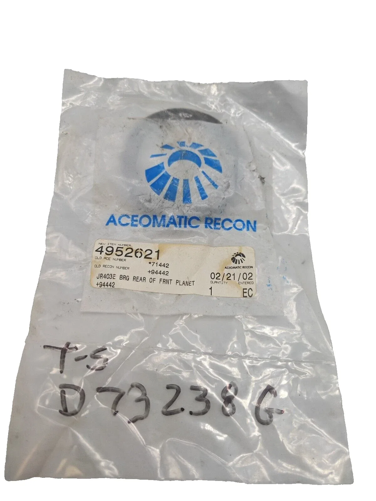 .For Nissan Isuzu JR403E Transmission Front Planet Bearing 49522021 NEW