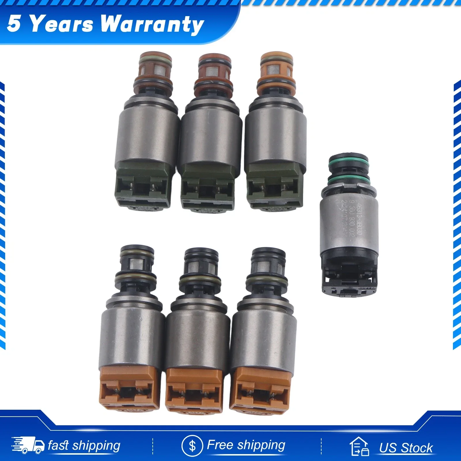 Transmission Solenoid Kit 6HP21/6HP28 (1068298046) for Audi A6/A8/Q7 & BMW X3/X5