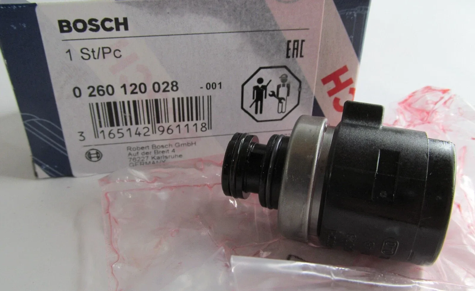 GENUINE BOSCH 0260120028 OEM FORD/ MAZDA TRANSMISSION SHIFT COAST SOLENOID VALVE