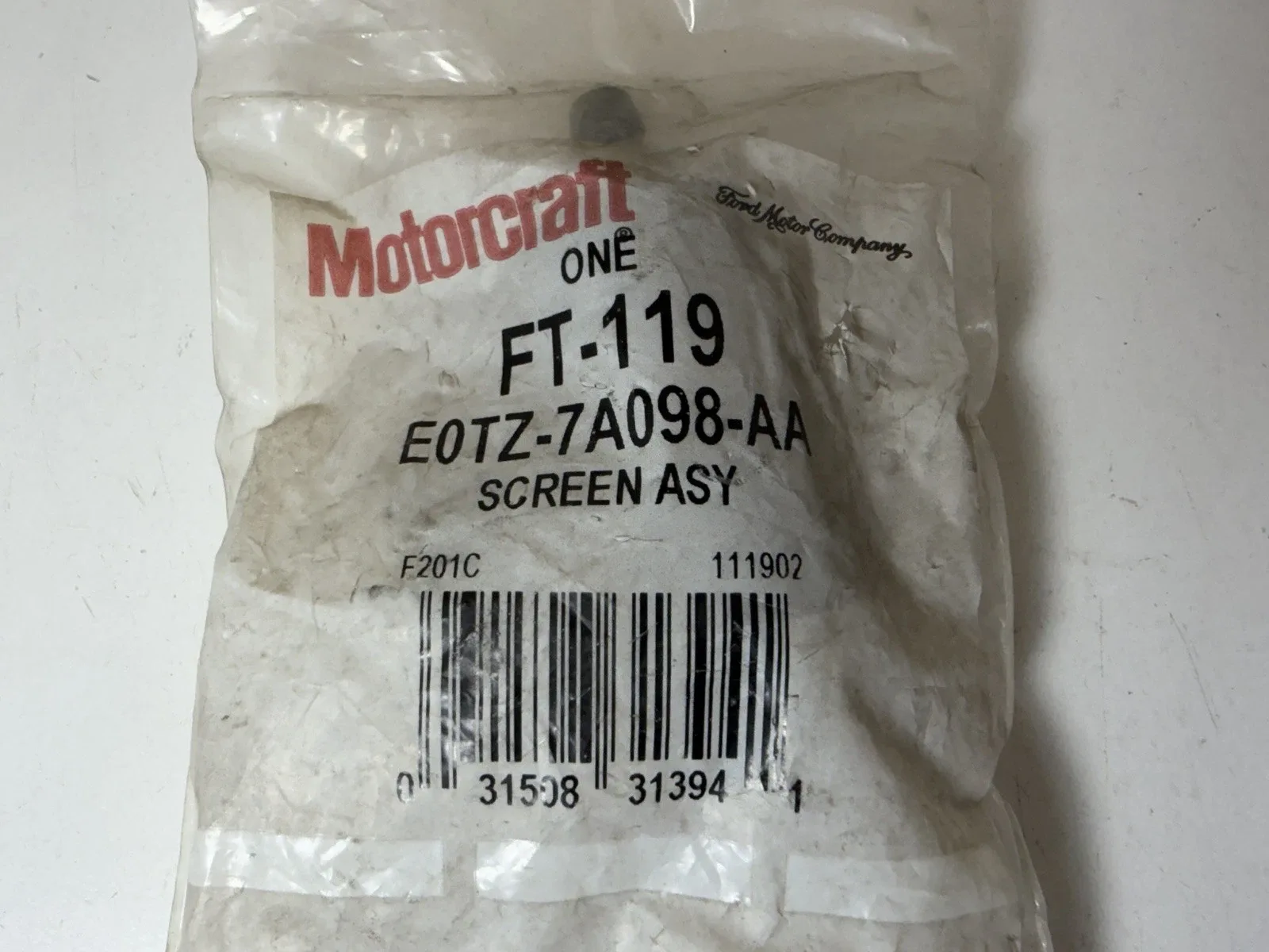 2004-2011 Ford Ranger Transmission Oil Pump Screen Filter EOTZ-7A098-AA
