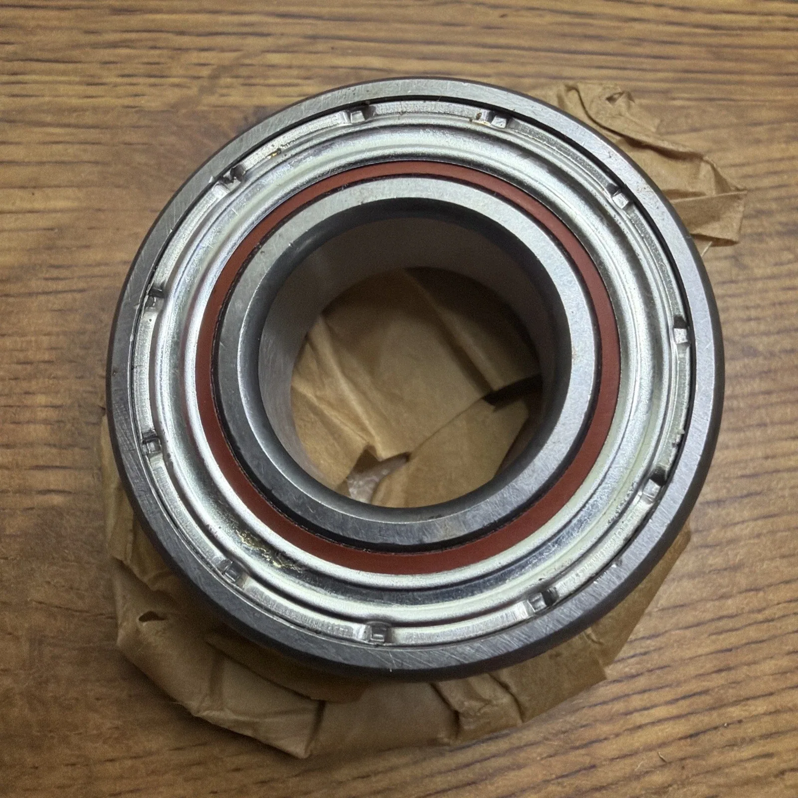 SKF 6205-2RSJ Multi-Purpose Bearing Lot of 5 NOS (Metal Shield) image 3