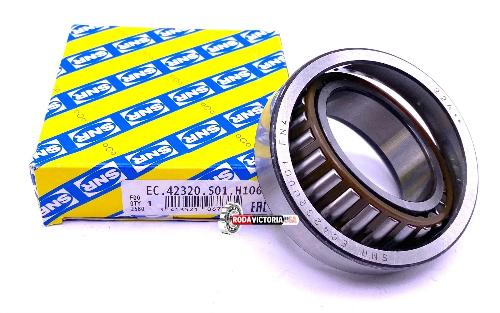 SNR EC42320 Gearbox Bearing NP 537150/Y 32008 XM, 55192369  41x68x19/14.5 mm image 2