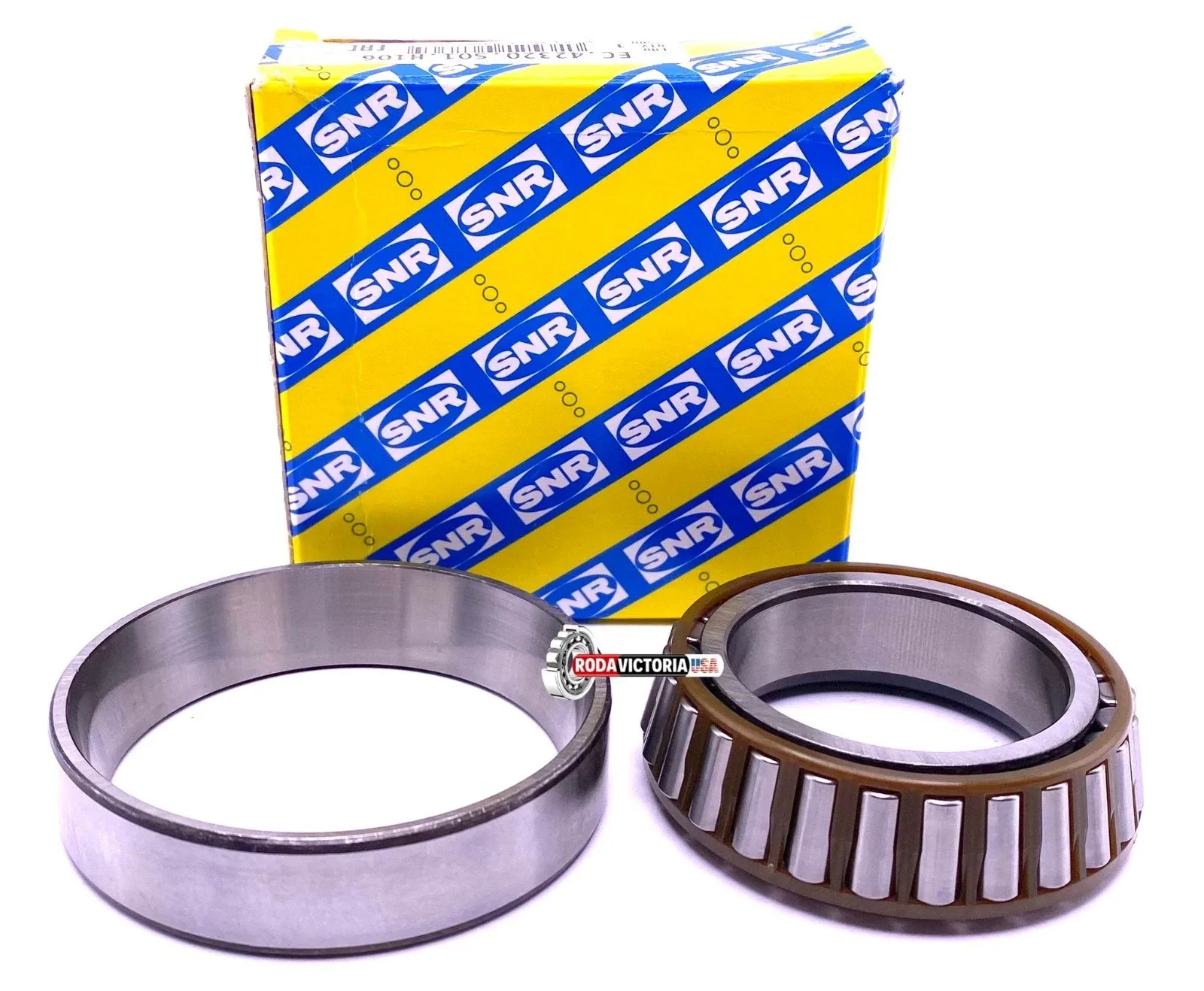 SNR EC42320 Gearbox Bearing NP 537150/Y 32008 XM, 55192369  41x68x19/14.5 mm image 3