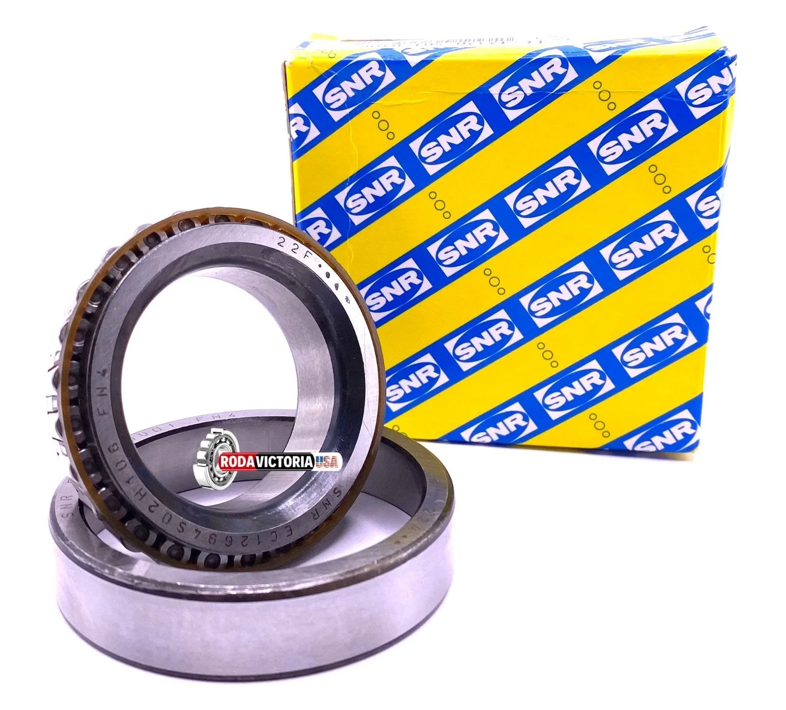 SNR EC42320 Gearbox Bearing NP 537150/Y 32008 XM, 55192369  41x68x19/14.5 mm image 4