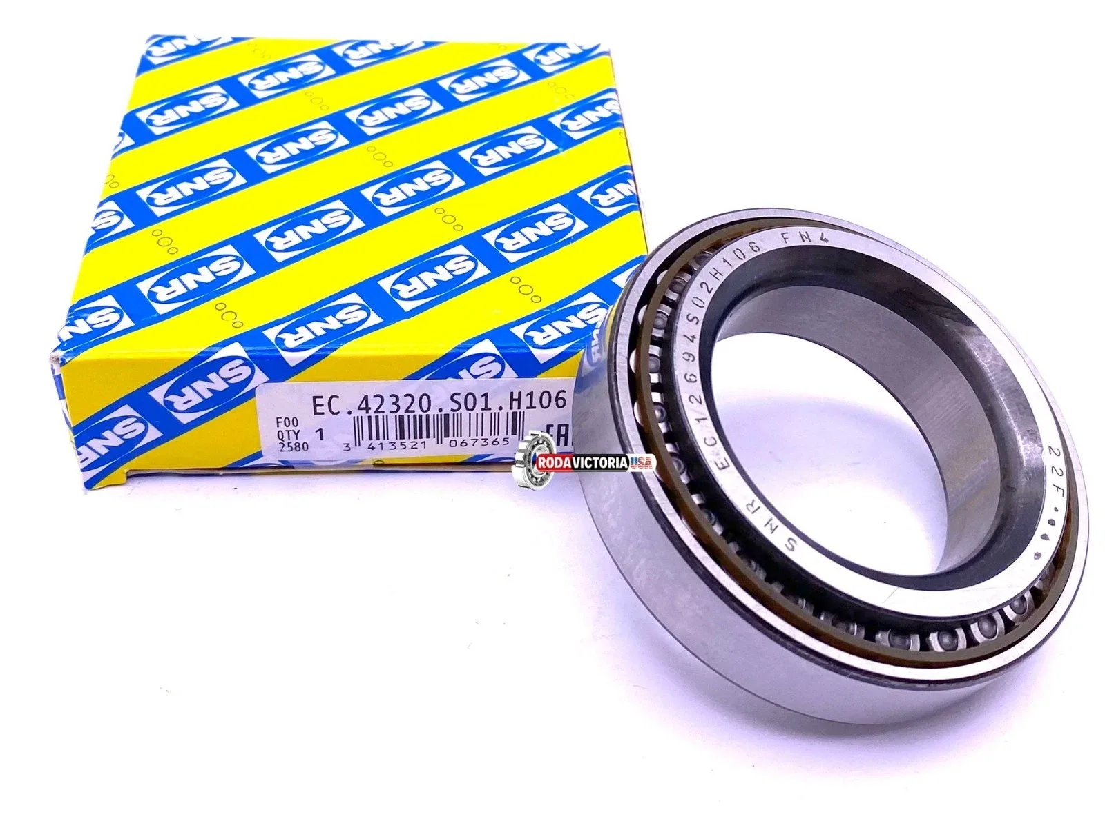 SNR EC42320 Gearbox Bearing NP 537150/Y 32008 XM, 55192369  41x68x19/14.5 mm