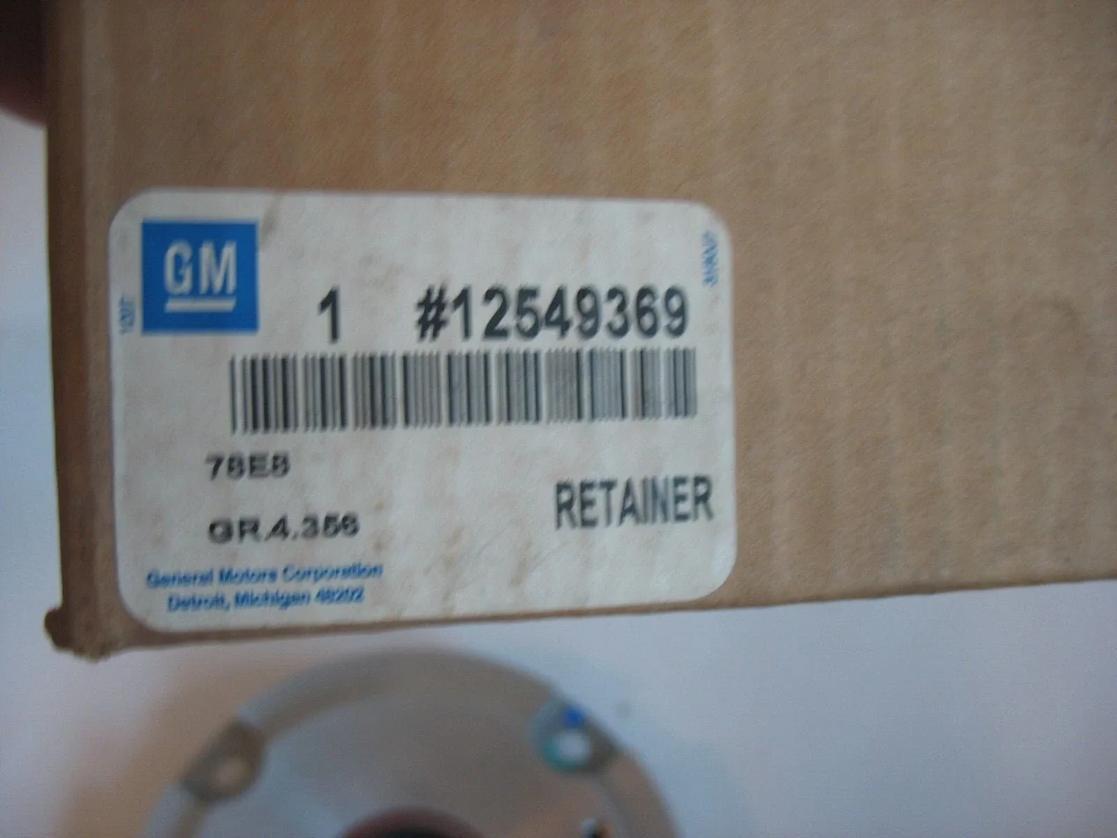 1996+ GM Transfer Case Bearing Retaining Ring MPN 12549364 image 2