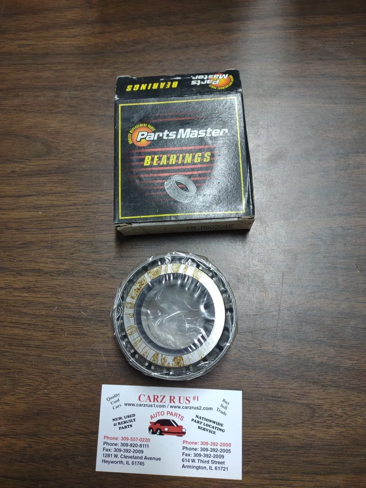 Differential Pinion Bearing PMM802048 — Parts Master/Power Train Components