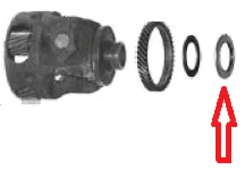 Bearing 8631362 GM TH-125/C/440-T4 4T60E 4T65E 3T40 Differential to Case THM image 2