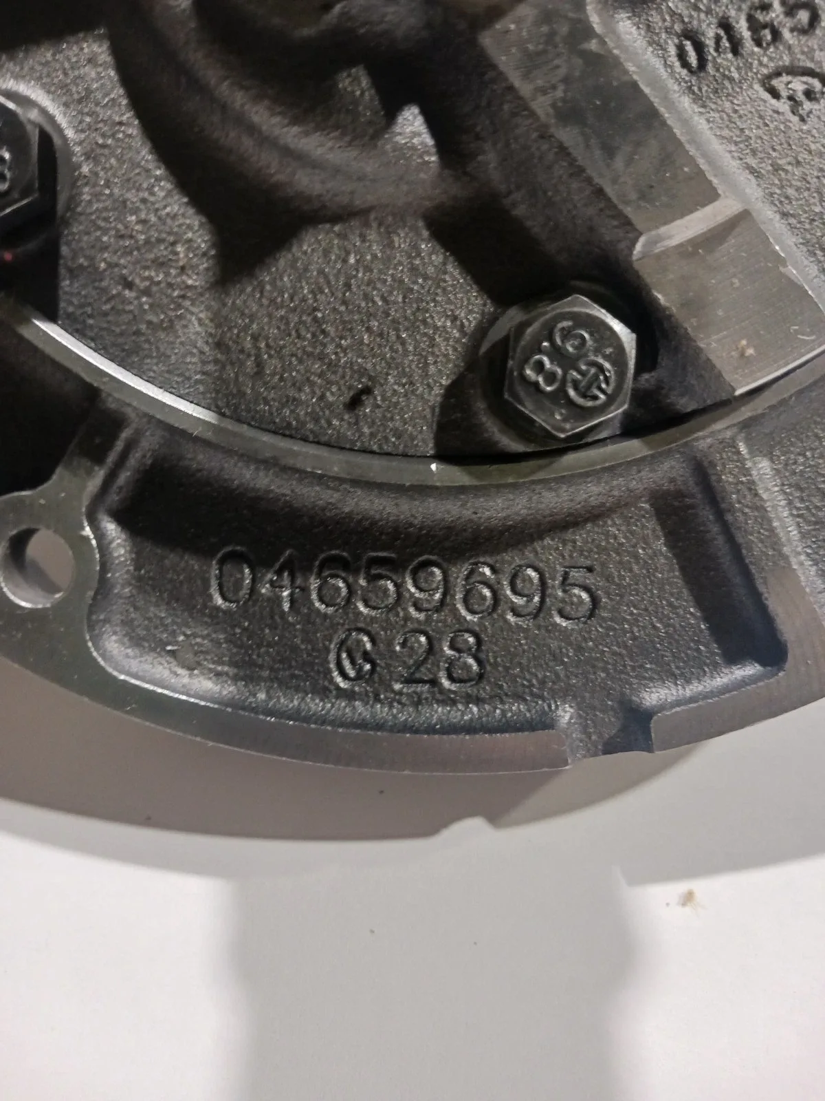 42RLE TRANSMISSION OIL PUMP 2003-UP ASSEMBLY CASTING 04659695, CHECKED GOOD USED image 3