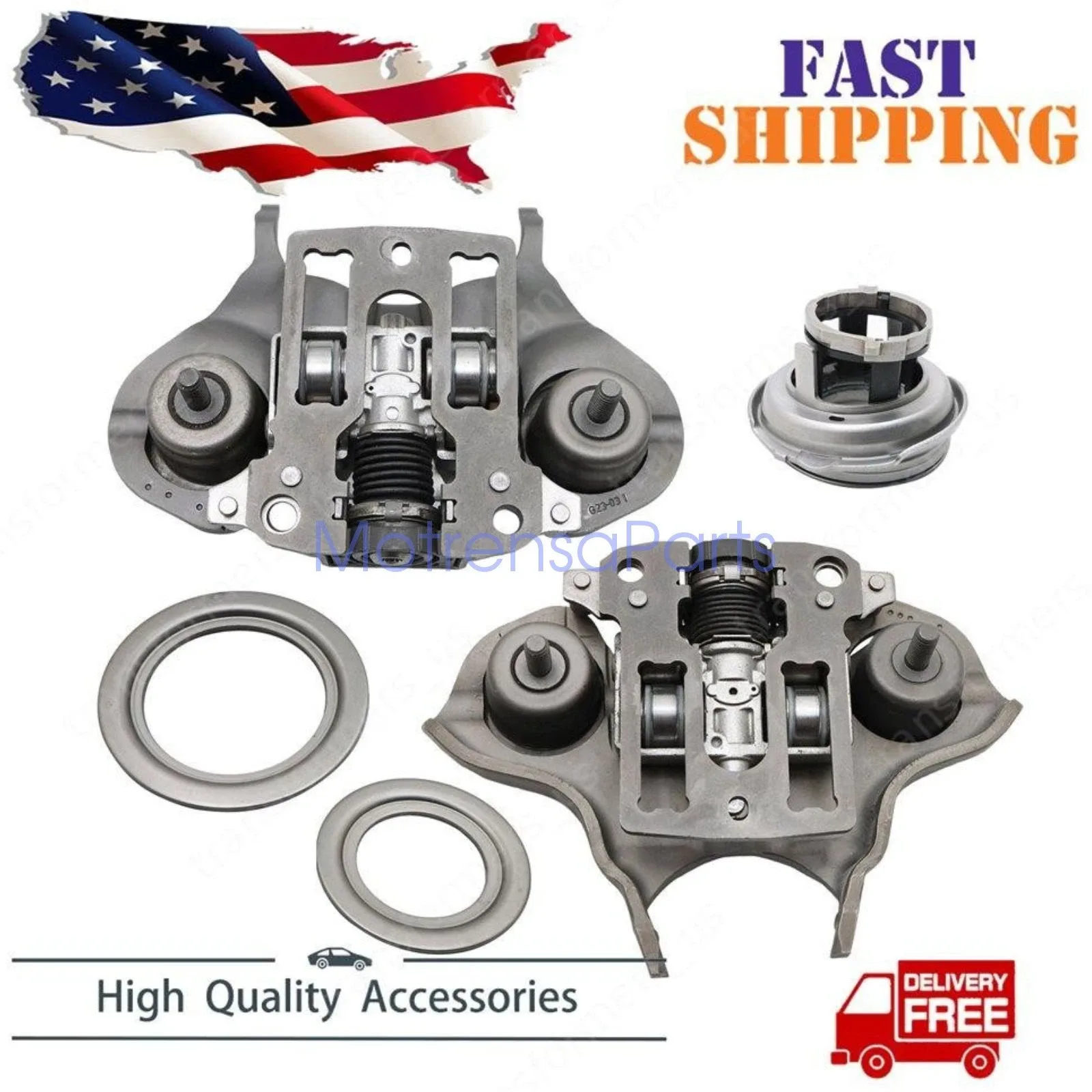 New Clutch Release Fork+Bearing Kit 6DCT250 DPS6 For 2012-2019 Ford Fiesta Focus