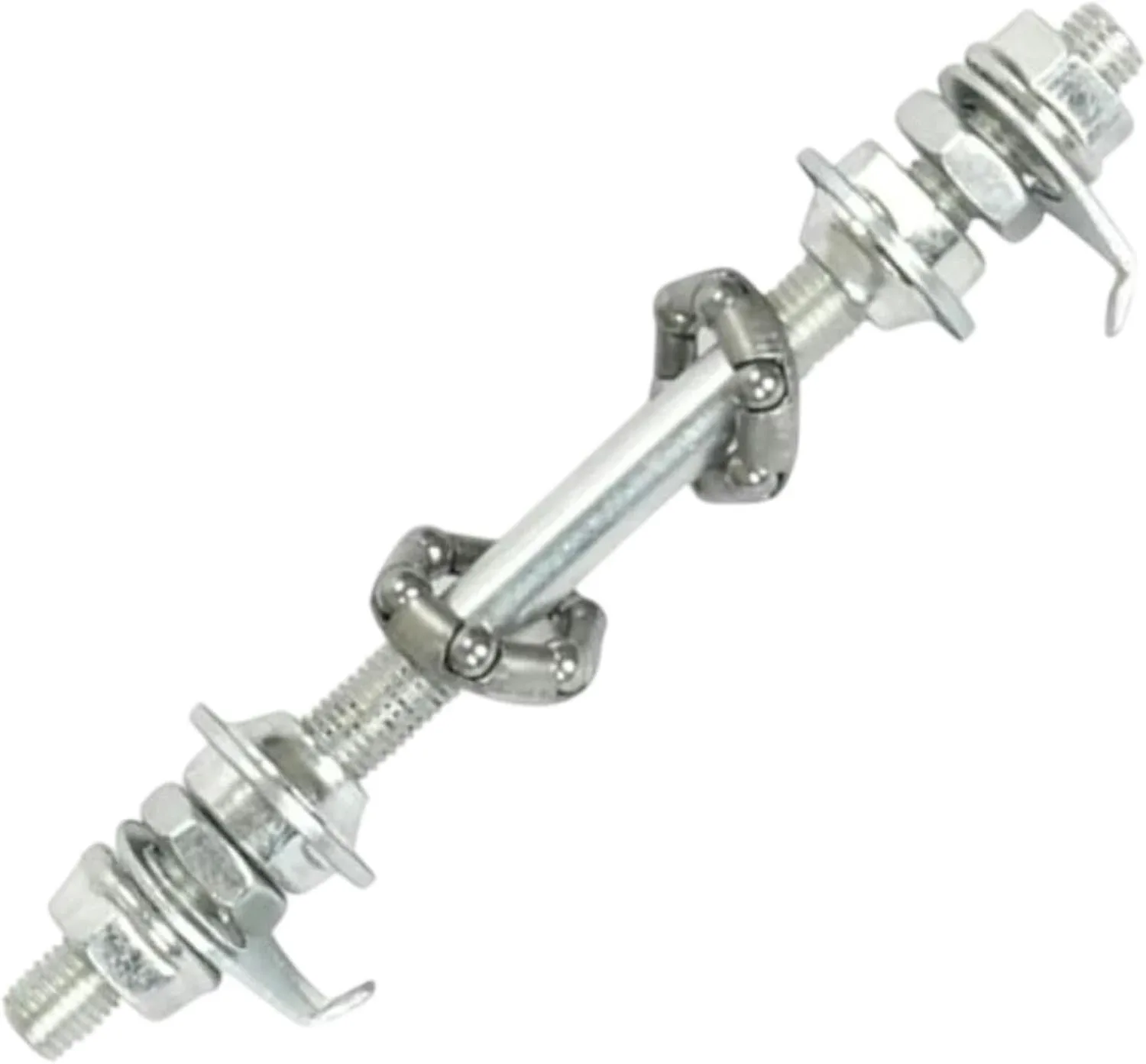 Front Axle Bearings 4.92 in for Road & Mountain Bike Wheel Hub — Silver, MPN 1 image 2