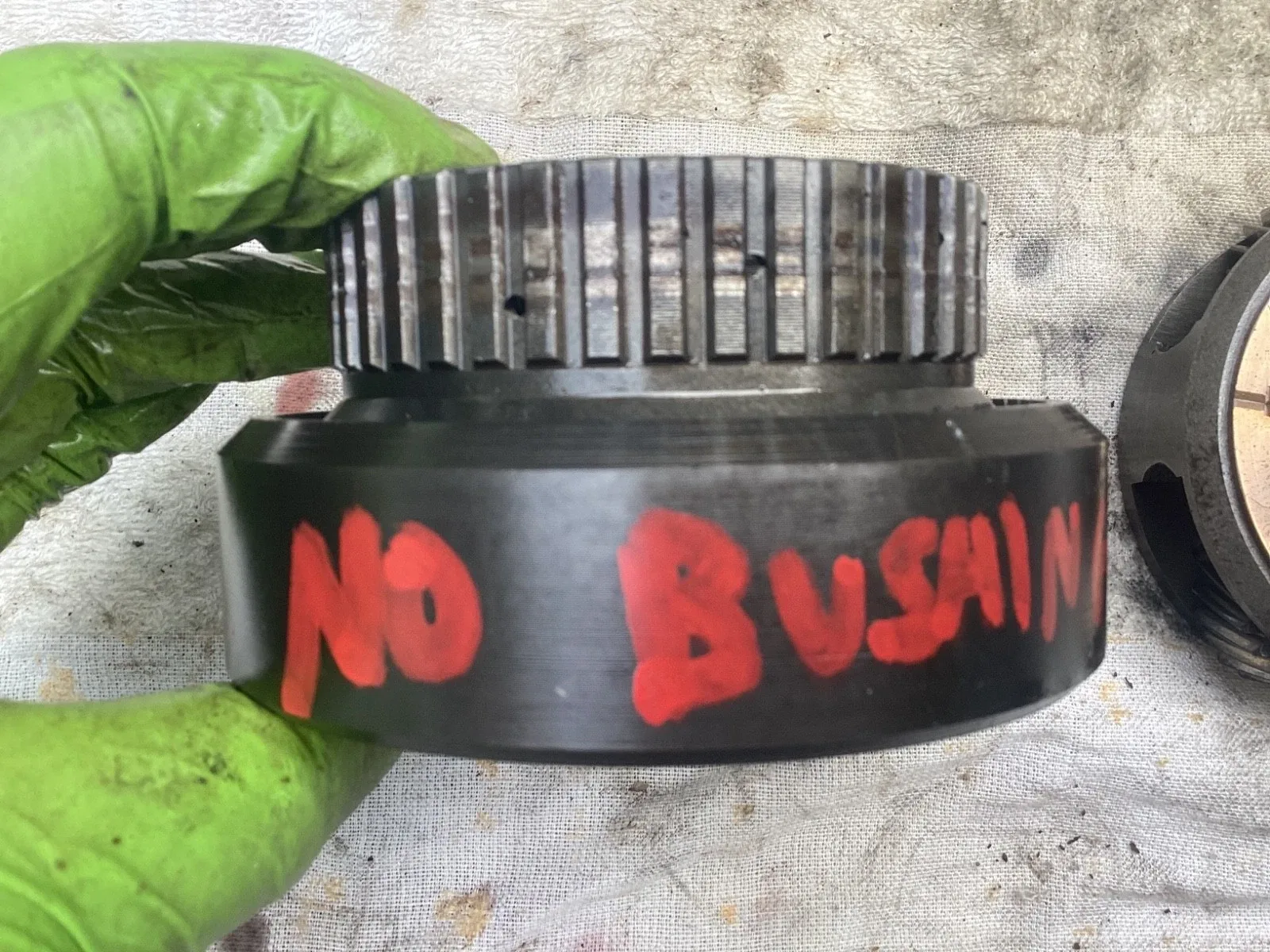 1966 Ford  Automatic C4 Trans Front Ring Hub Gear NO BEARING  Free Shipping PBC image 3