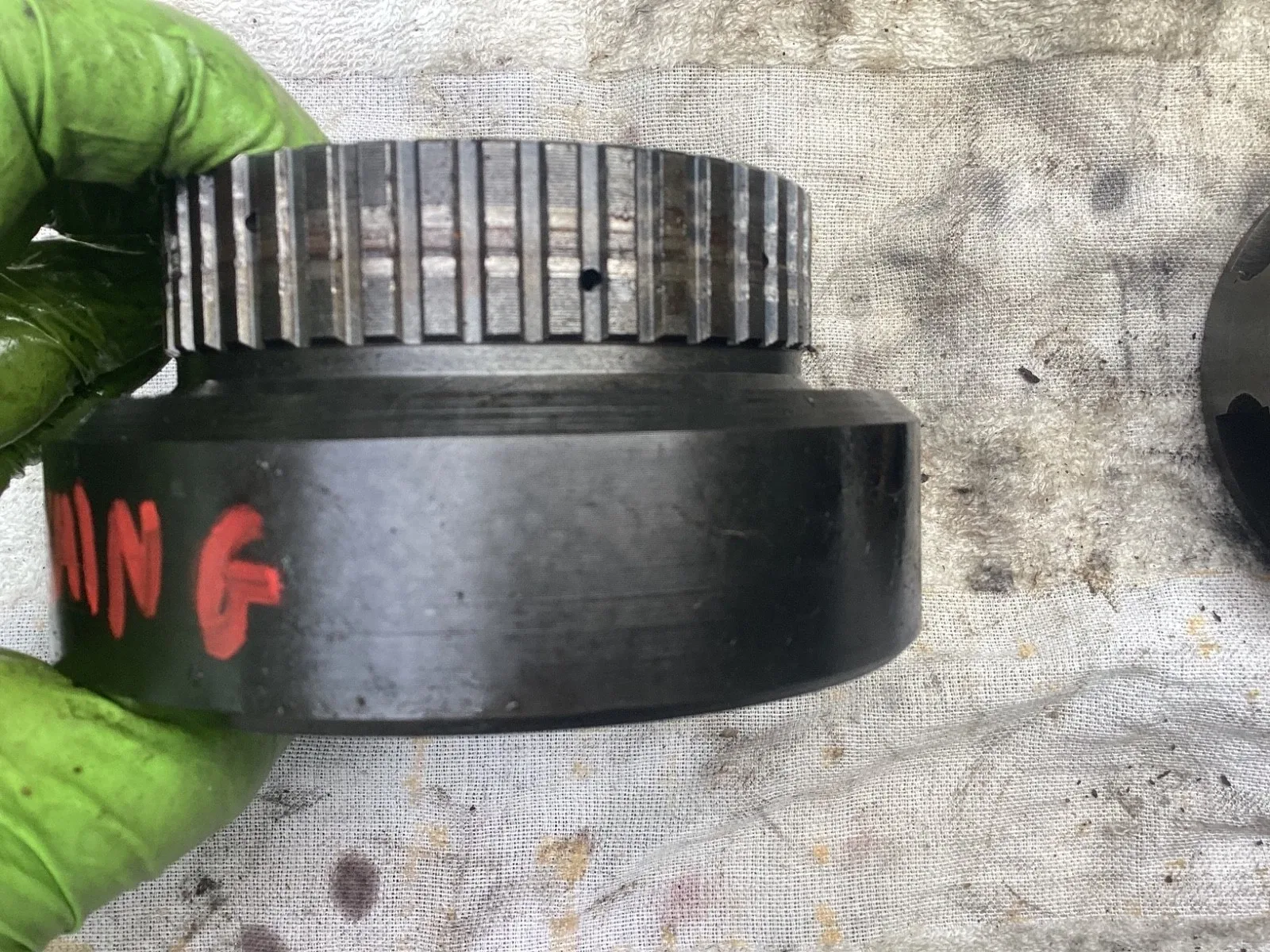 1966 Ford  Automatic C4 Trans Front Ring Hub Gear NO BEARING  Free Shipping PBC image 4
