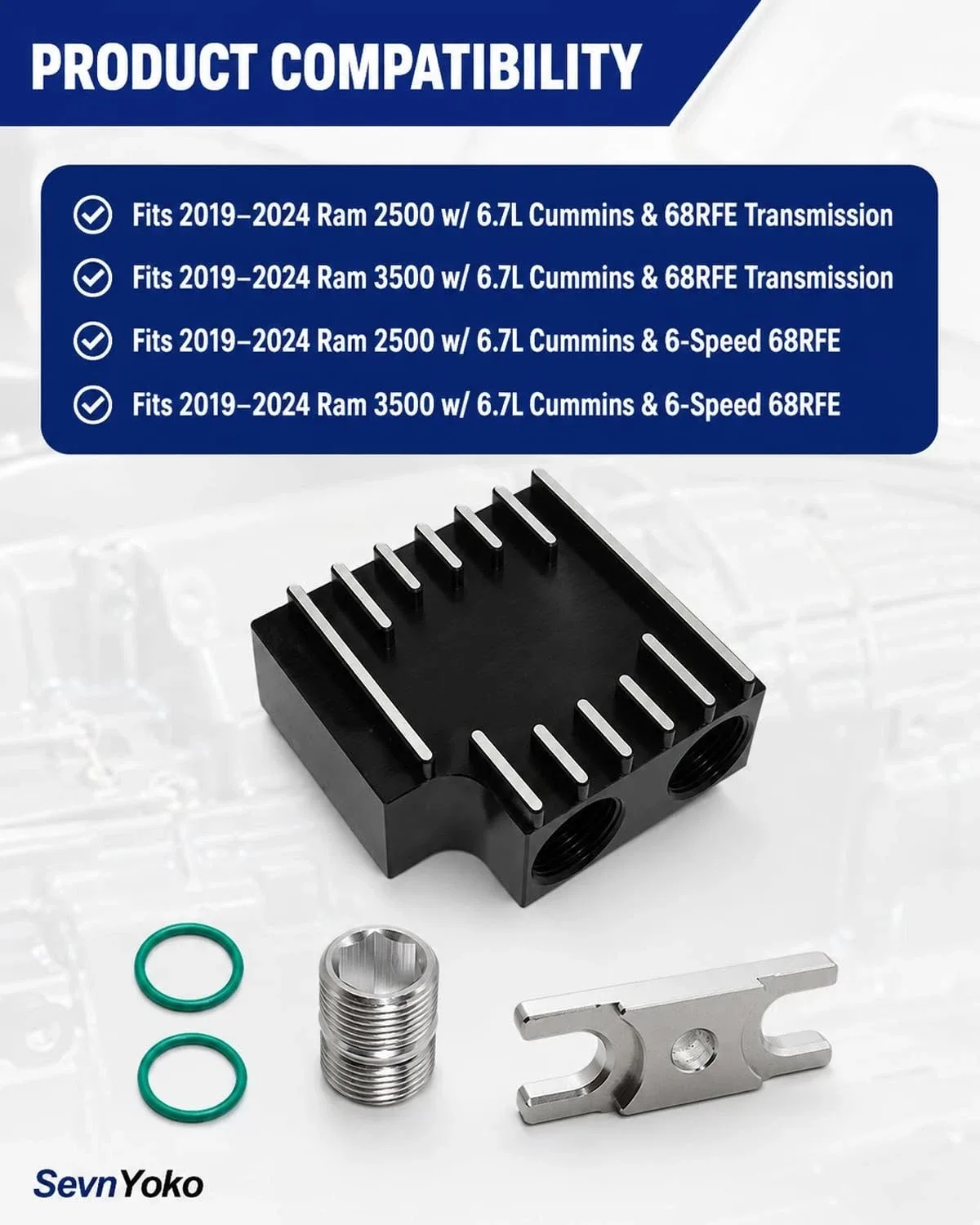 2019-2024 Ram 2500/3500 6.7L Diesel Thermal Bypass Valve Kit & Coupler - 310-005-2464 image 3