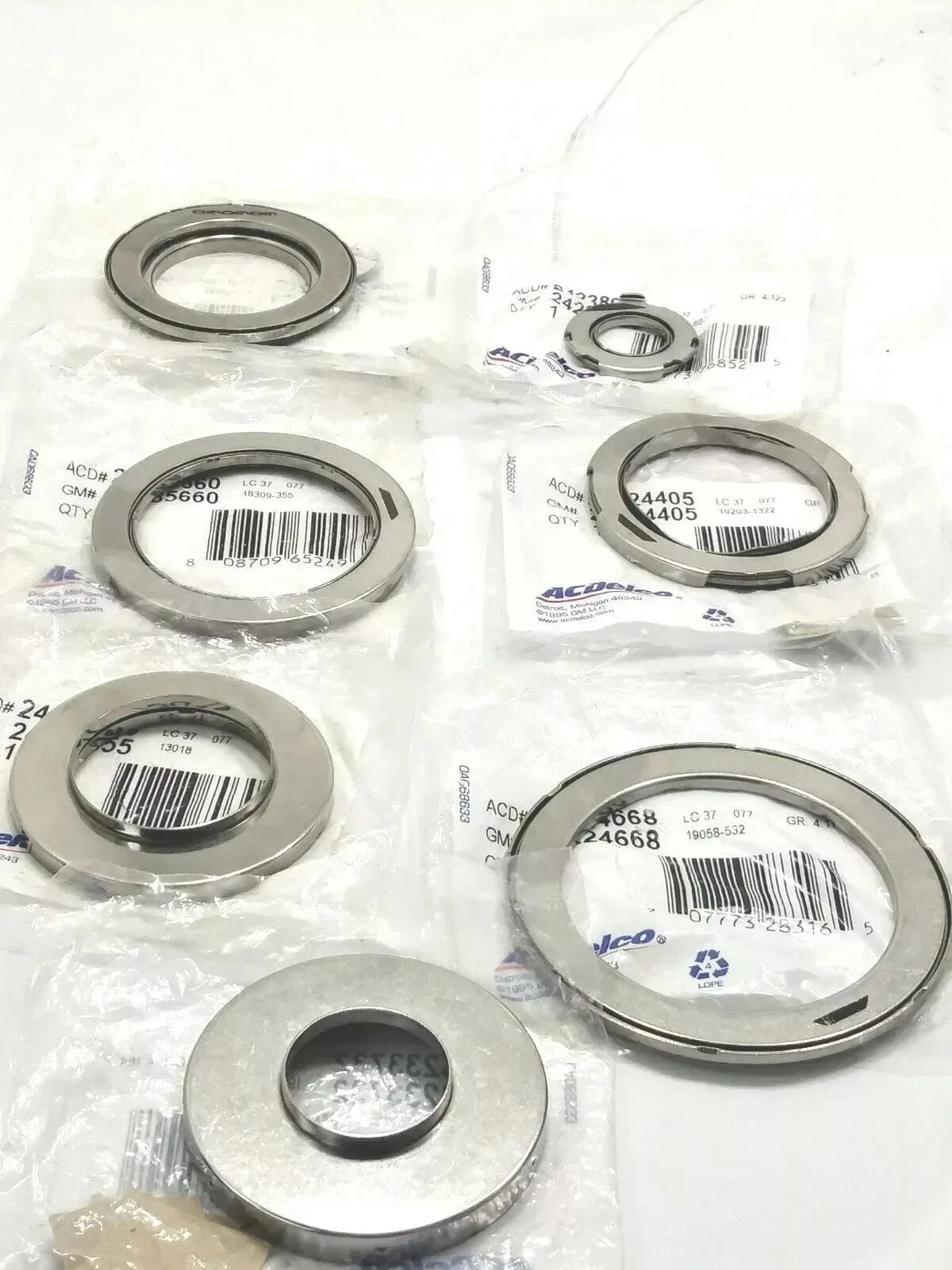 GM Thrust Bearing Kit for 6L80E / 6L90E – MPN 24233732