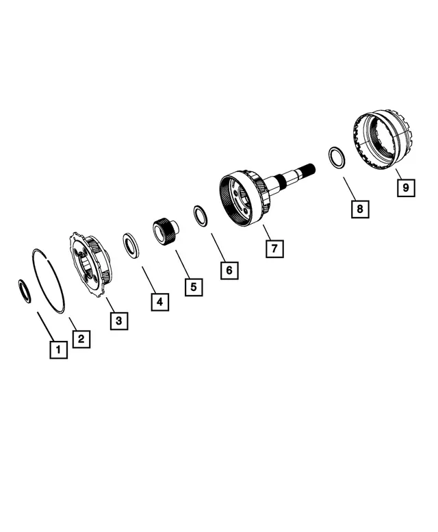 Mopar Needle Roller Thrust Bearing 4799459 (MPN 04799459)