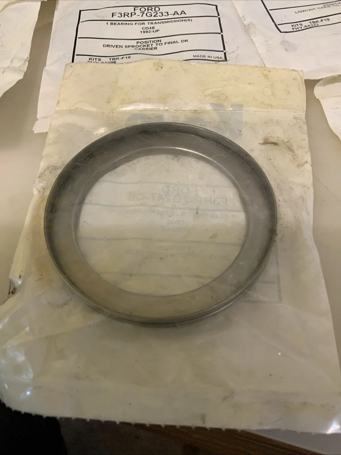 Ford CD4E  8 Piece Bearing Kit 1992 Up image 3