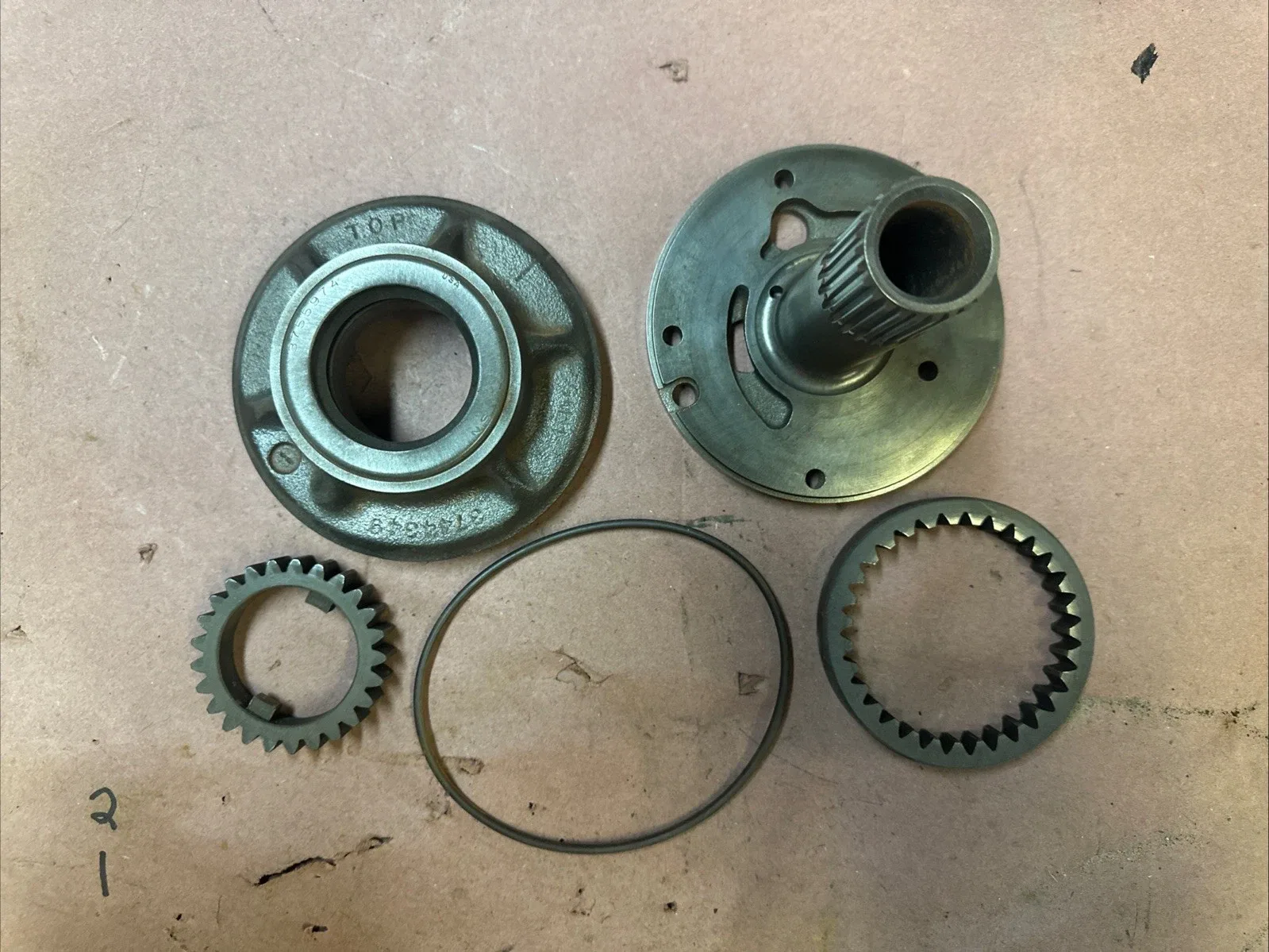 1958-1962 Corvette Impala Bel Air Transmission Front Oil Pump Assy GM 3744346