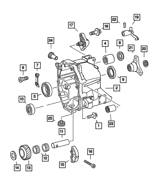 Mopar Wheel Bearing Retainer 5099213AA image 4