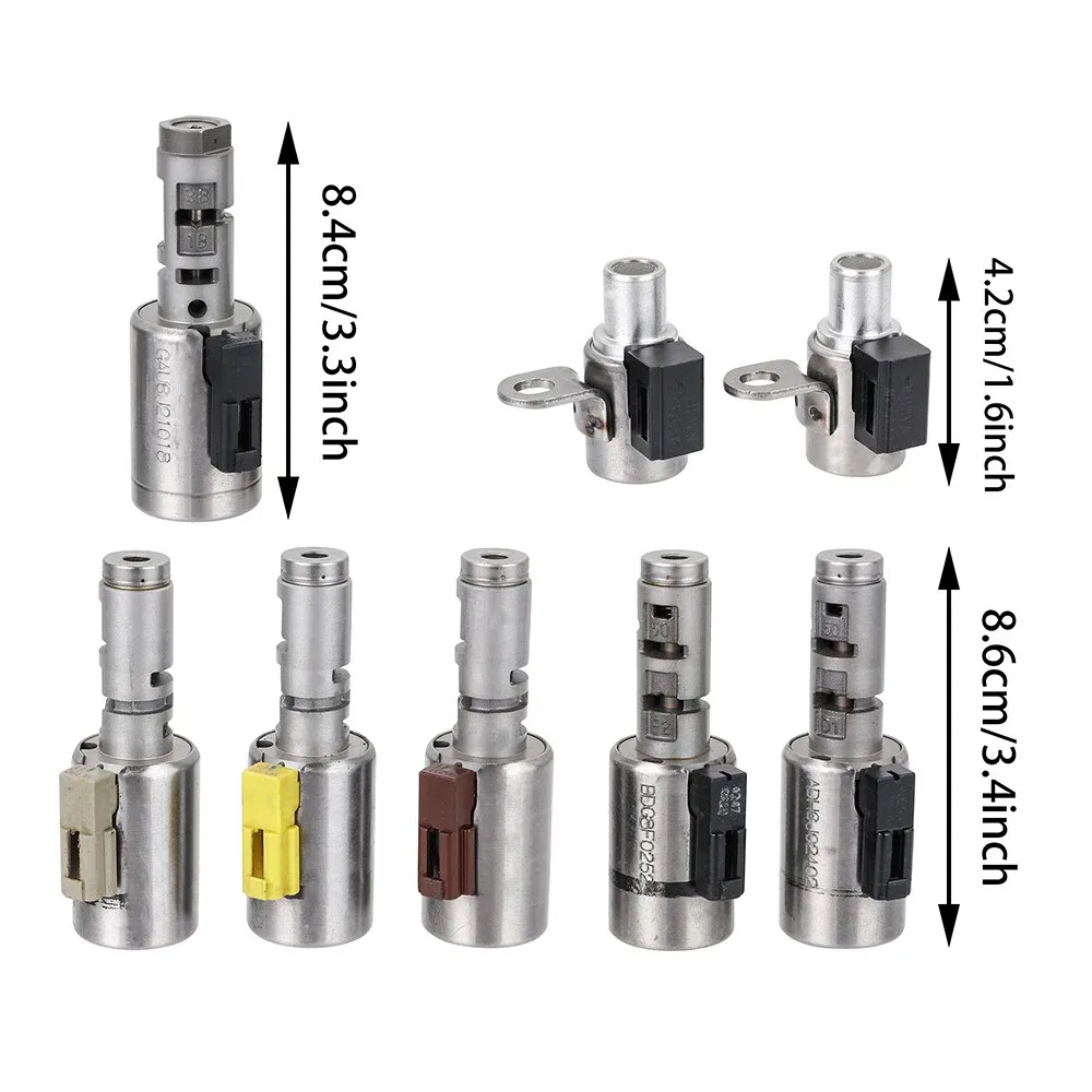 Dyauet 6-Speed TF-60SN (09G) Valve Body Solenoid Set for VW Audi Mini image 2
