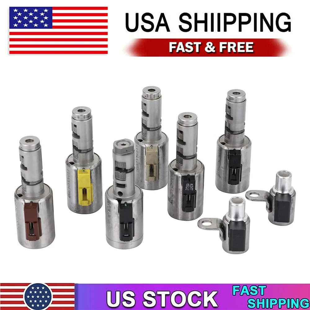 Dyauet 6-Speed TF-60SN (09G) Valve Body Solenoid Set for VW Audi Mini