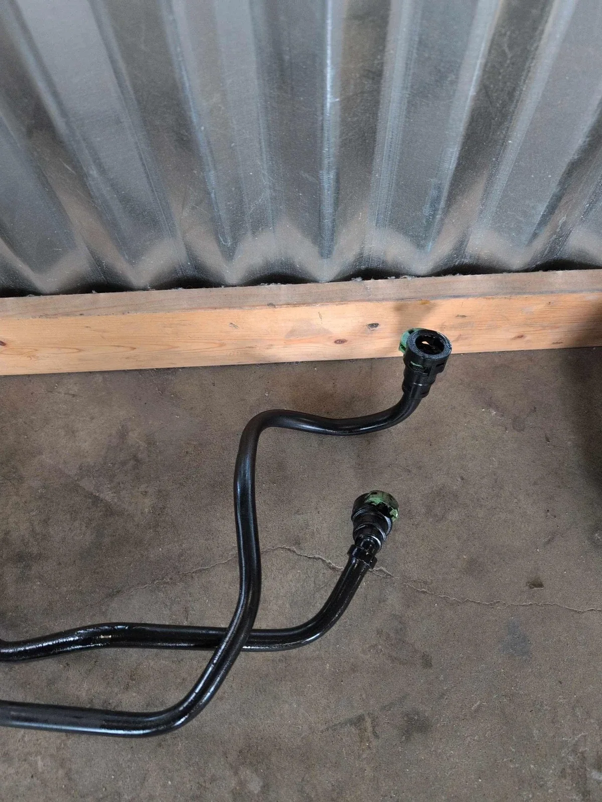 2013 BMW 328 Transmission Oil Cooler Line 17227604980 image 2
