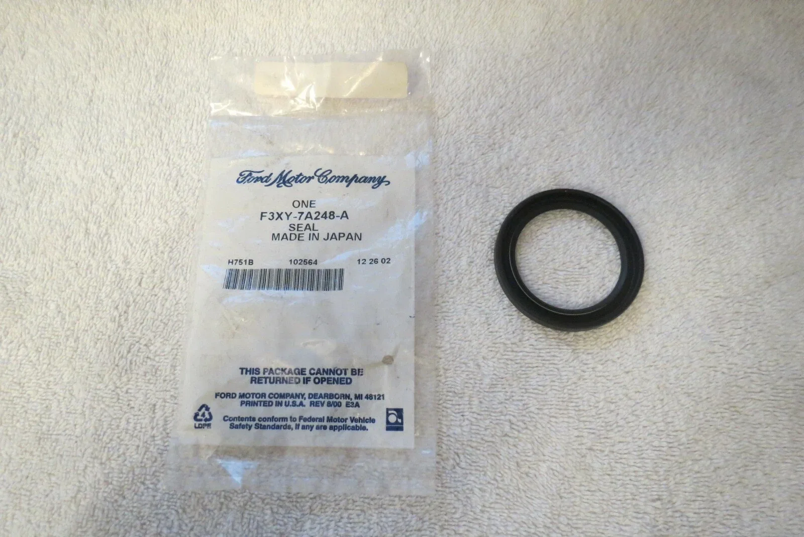 1995-1998 Mercury Villager Front Transmission Oil Pump Seal F3XY-7A248-A image 2