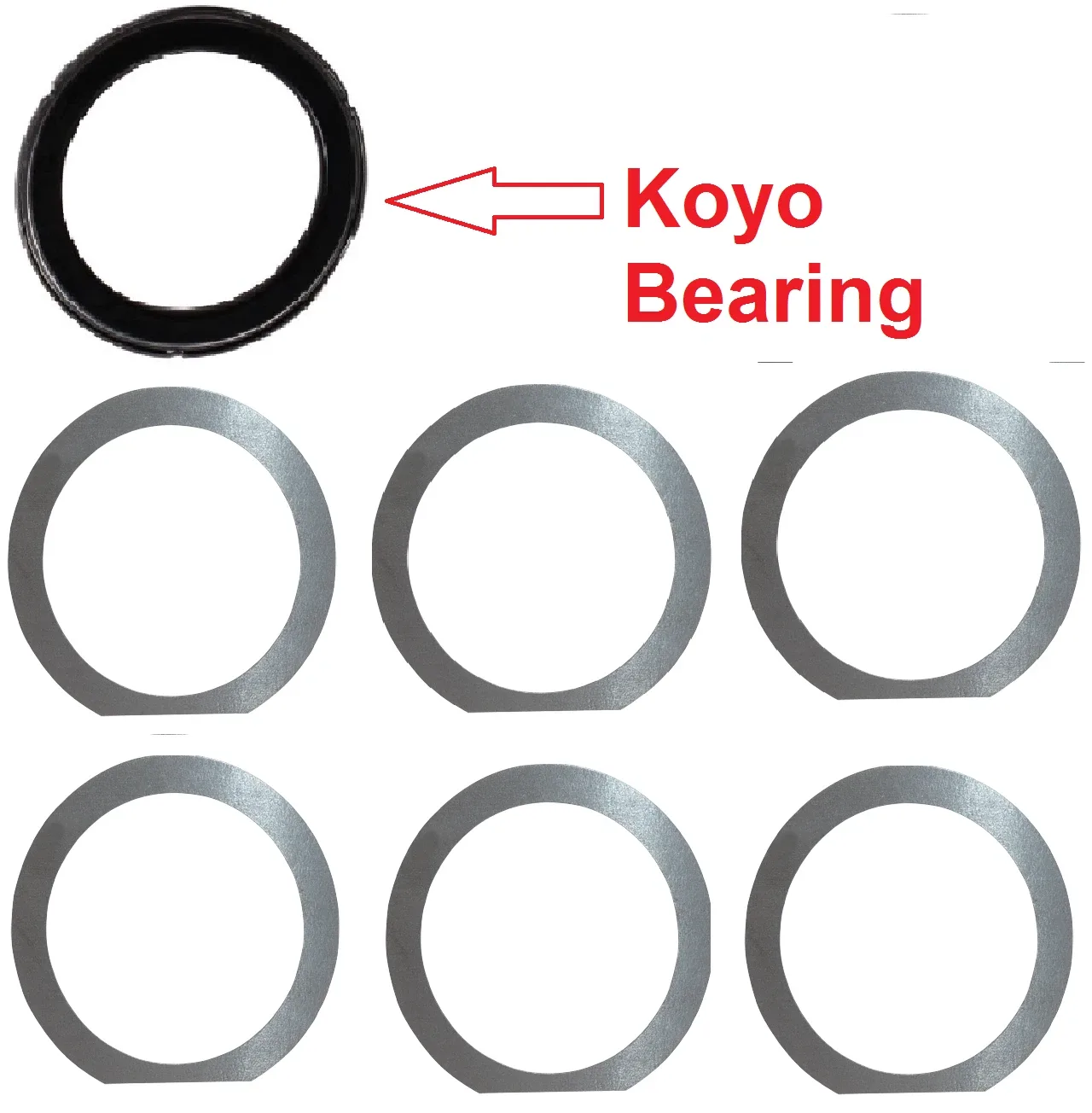 GM TH400 / 3L80 Bearing Shim Kit K35400CA
