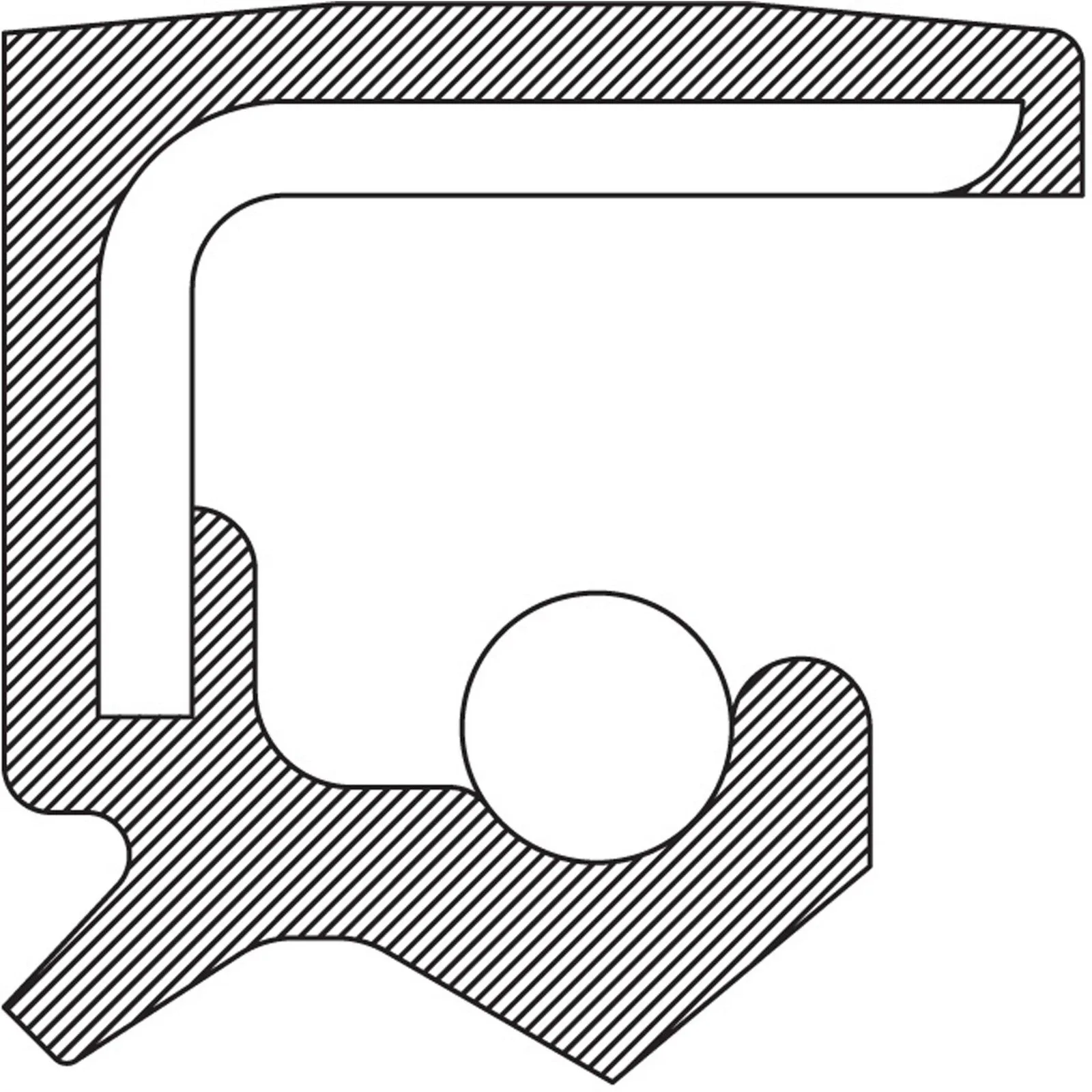 Subaru Automatic Transmission Oil Pump Seal 711110 - National image 2