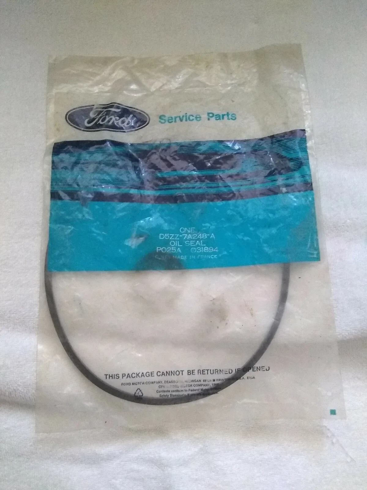 1975-1978 Ford Mustang II Automatic Transmission Oil Pump Seal D5ZZ-7A248-A