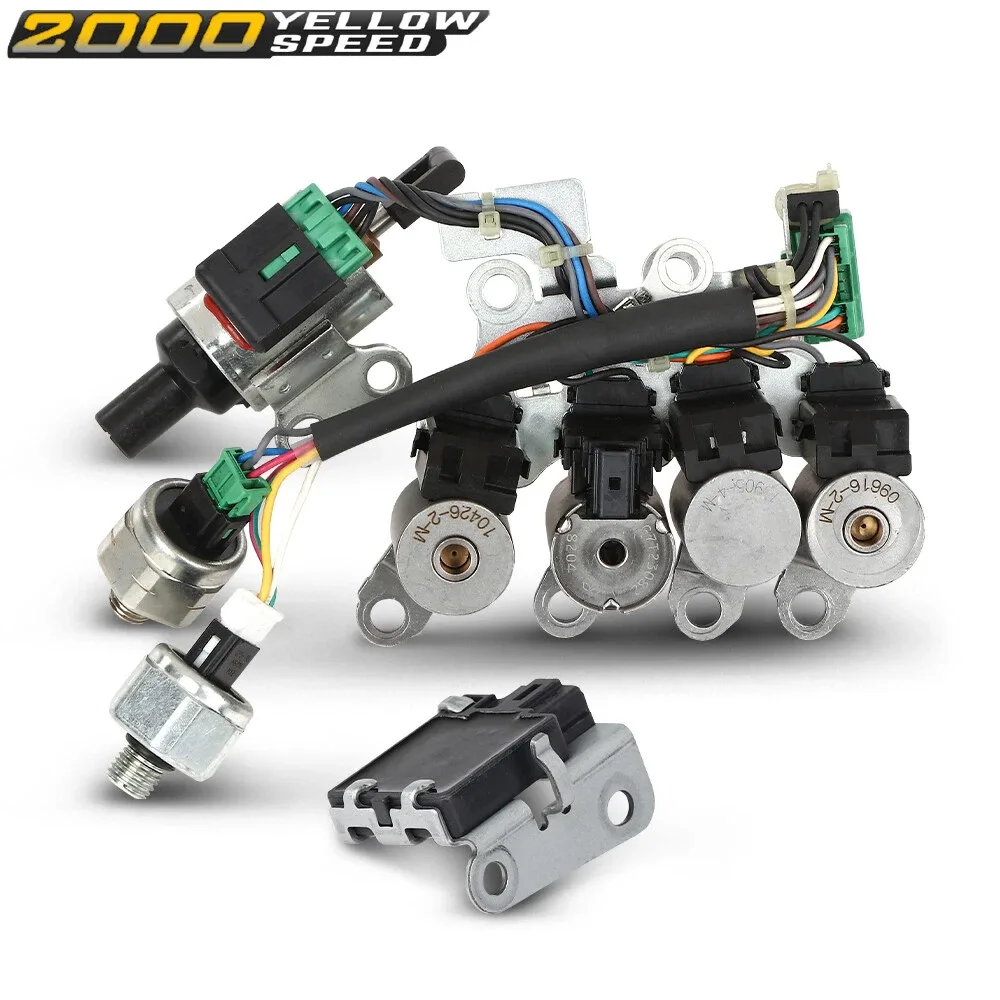Fit For Nissan CVT Transmission Valve Body Solenoid Sensor Kit NEW