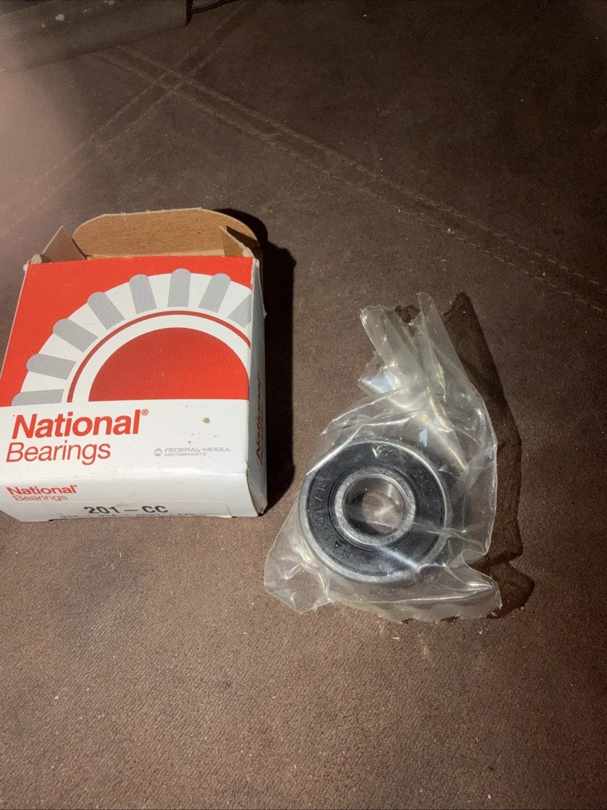 National Bearings 201-CC Multi Purpose Ball Bearing image 2