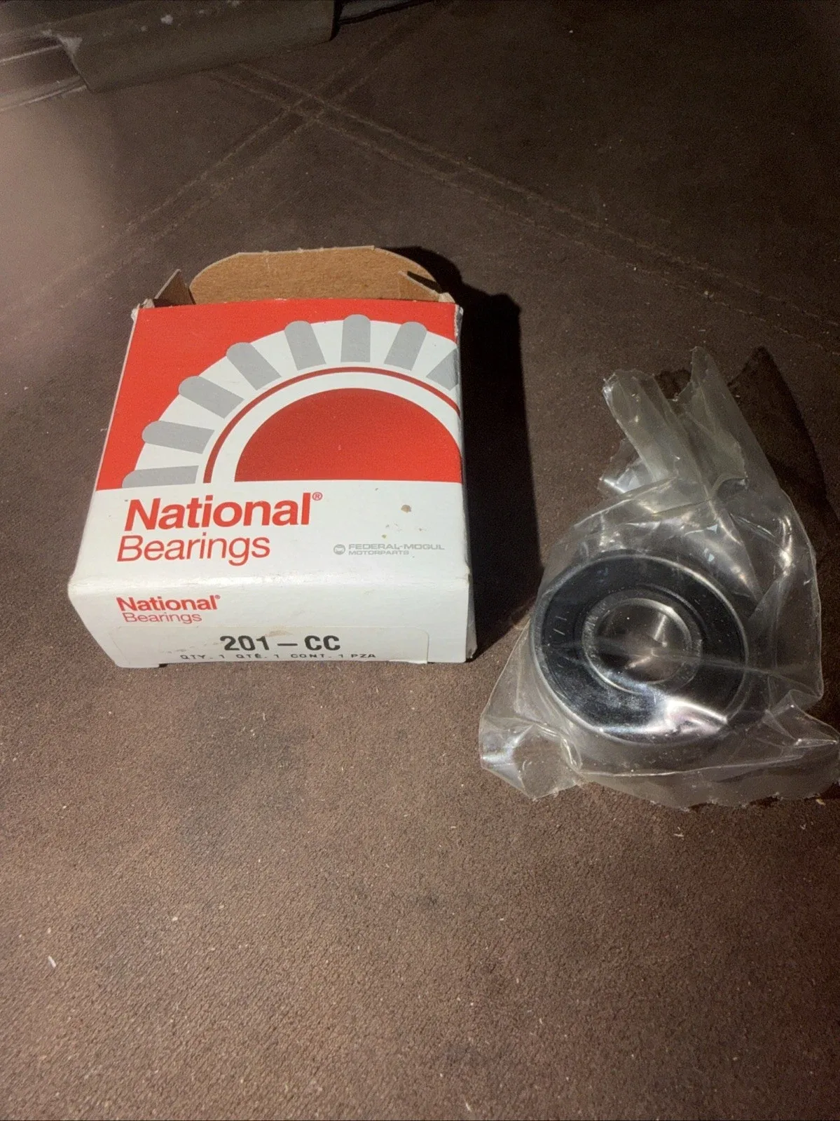 National Bearings 201-CC Multi Purpose Ball Bearing