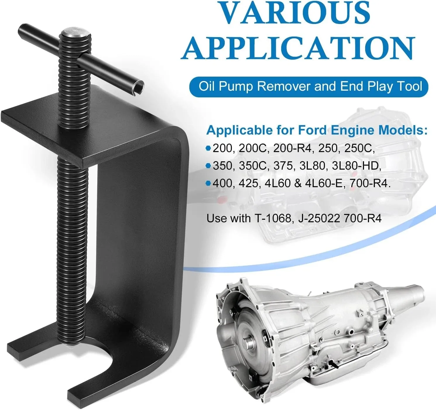 GM Oil Pump Remover & Transmission End-Play Tool T-1055 / J-24773-A image 3
