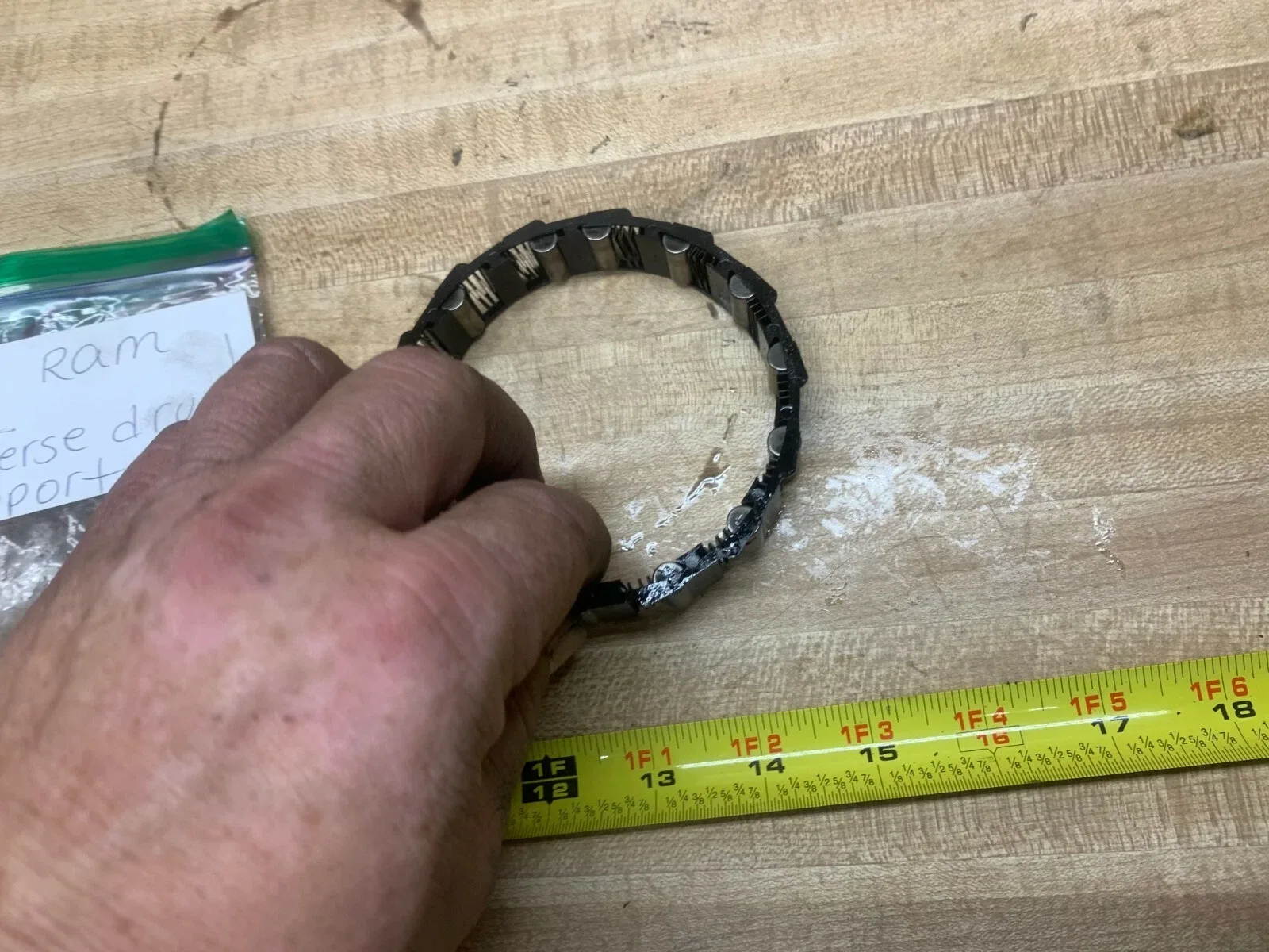 1998-2001 Dodge RAM 4x4 42RE Reverse Drum Bearing image 4