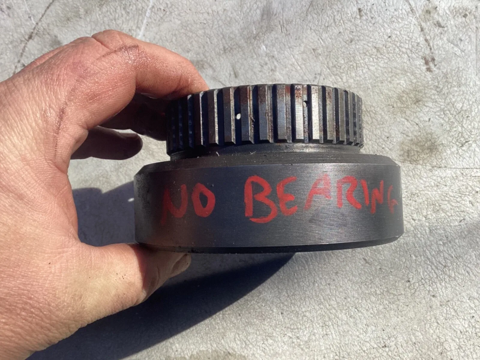 1965 Ford C4 Front Hub Ring Gear - No Bearing image 3