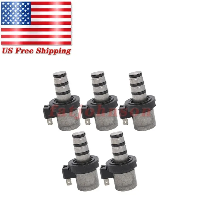 5PCS Transmission Shift Solenoid FOR Mitsubishi F5A51 V4A51 R4A51 F4A41 MD758981