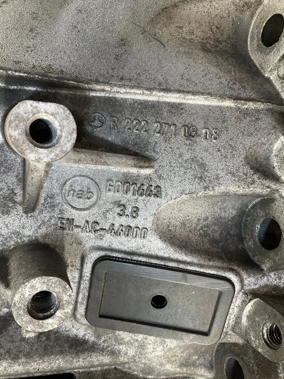 2014-2016 Mercedes-Benz W212 E350 Automatic Transmission Gearbox (MPN R-222-271-03-18) image 4
