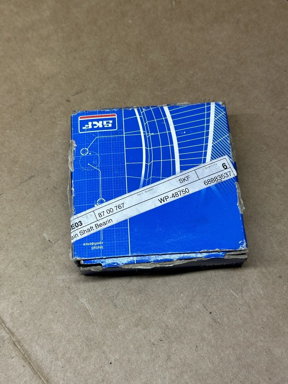SKF Front Wheel Bearing 6208-ZJ image 3